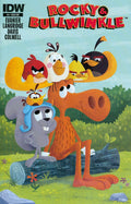 Rocky and Bullwinkle # 4 - Subscription Variant Cover (IDW Comics 2014)