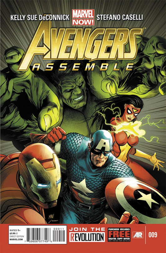 Avengers Assemble # 9 (Marvel Comics 2012)