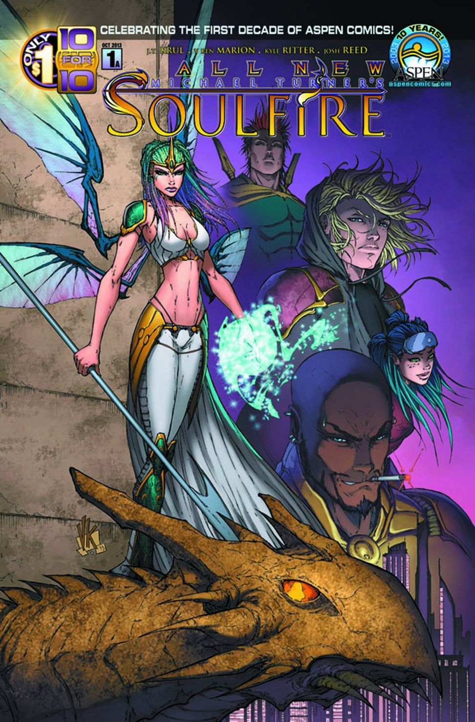 All-New Soulfire # 1 (Aspen Comics 2013)