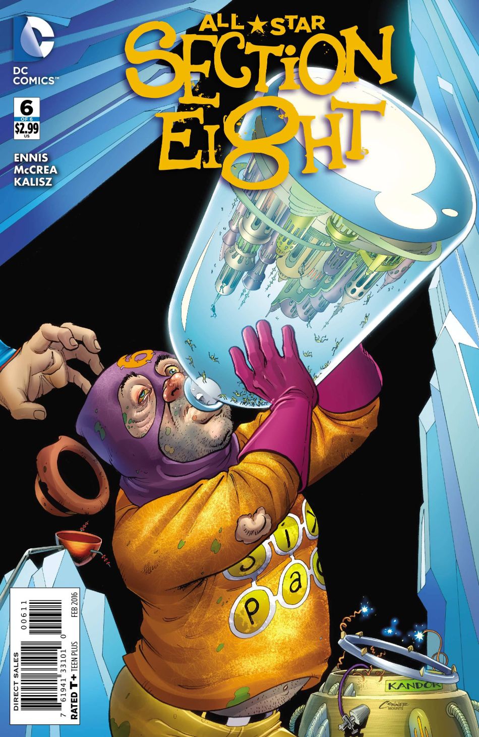 All Star Section 8 # 6 (DC Comics 2015)