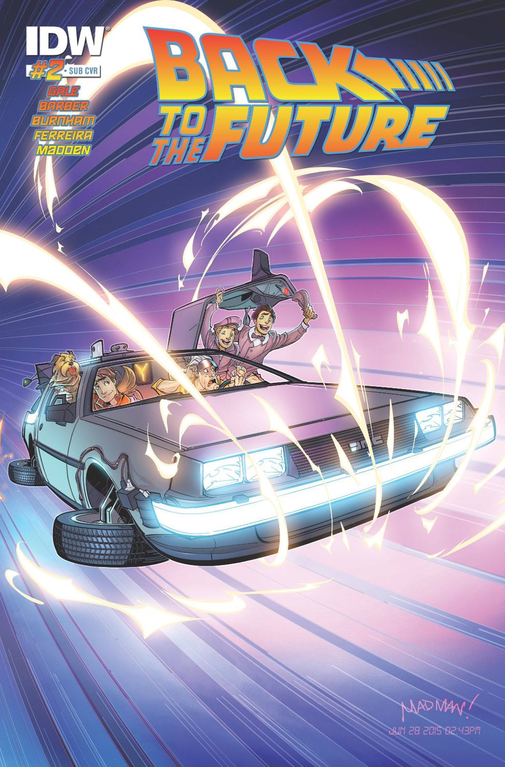 Back to the Future #  2 (IDW Comics 2015)