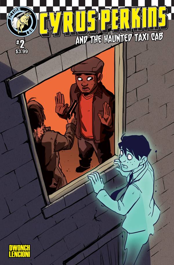 Cyrus Perkins and The Haunted Taxi Cab # 2 (Action Lab Comics 2015)