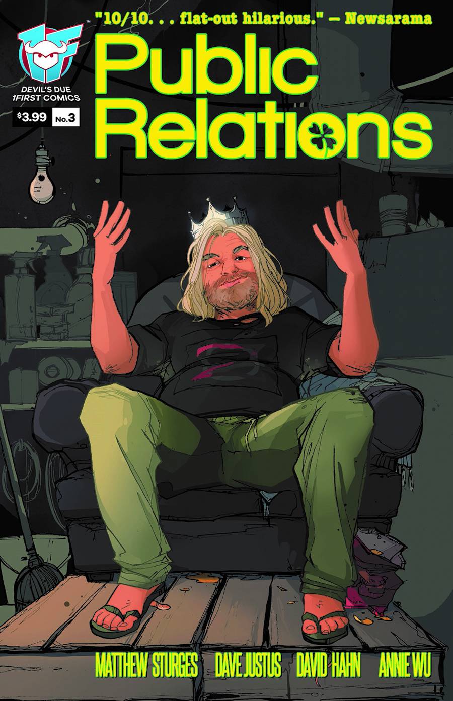 Public Relations #  3 (Devils Due Comics 2015)