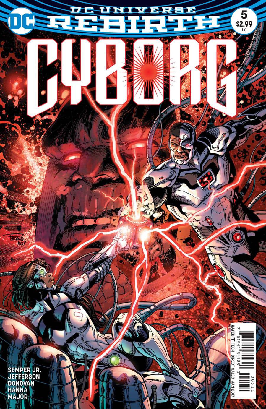 Cyborg #  5 (DC Comics 2016) Rebirth