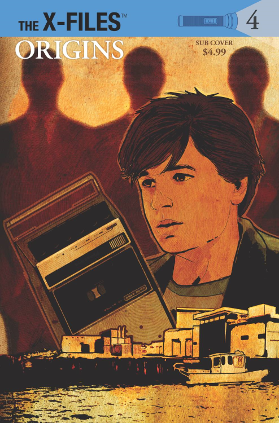 X-Files Origins # 4 of 4 (IDW Comics 2016) Subscription Variant Cover
