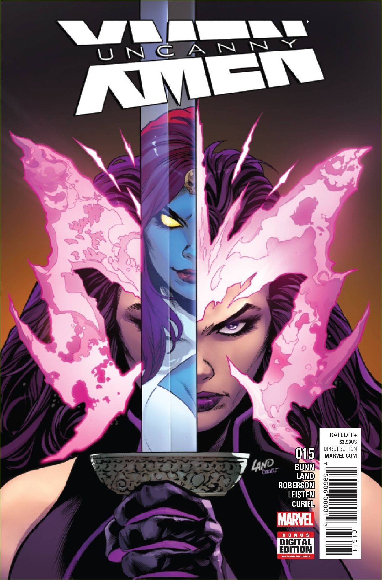 Uncanny X-Men, fourth series # 15  (Marvel Comics 2016)