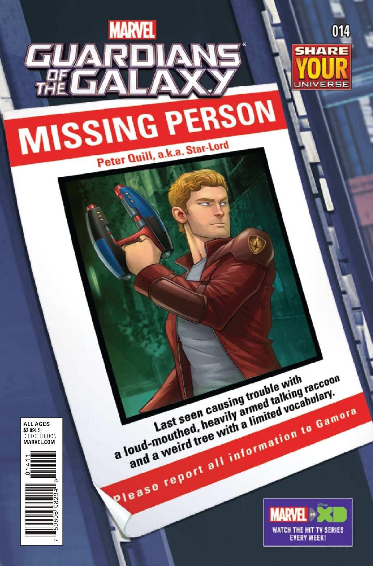 Marvel Universe: Guardians of Galaxy # 14 (Marvel Comics 2016)