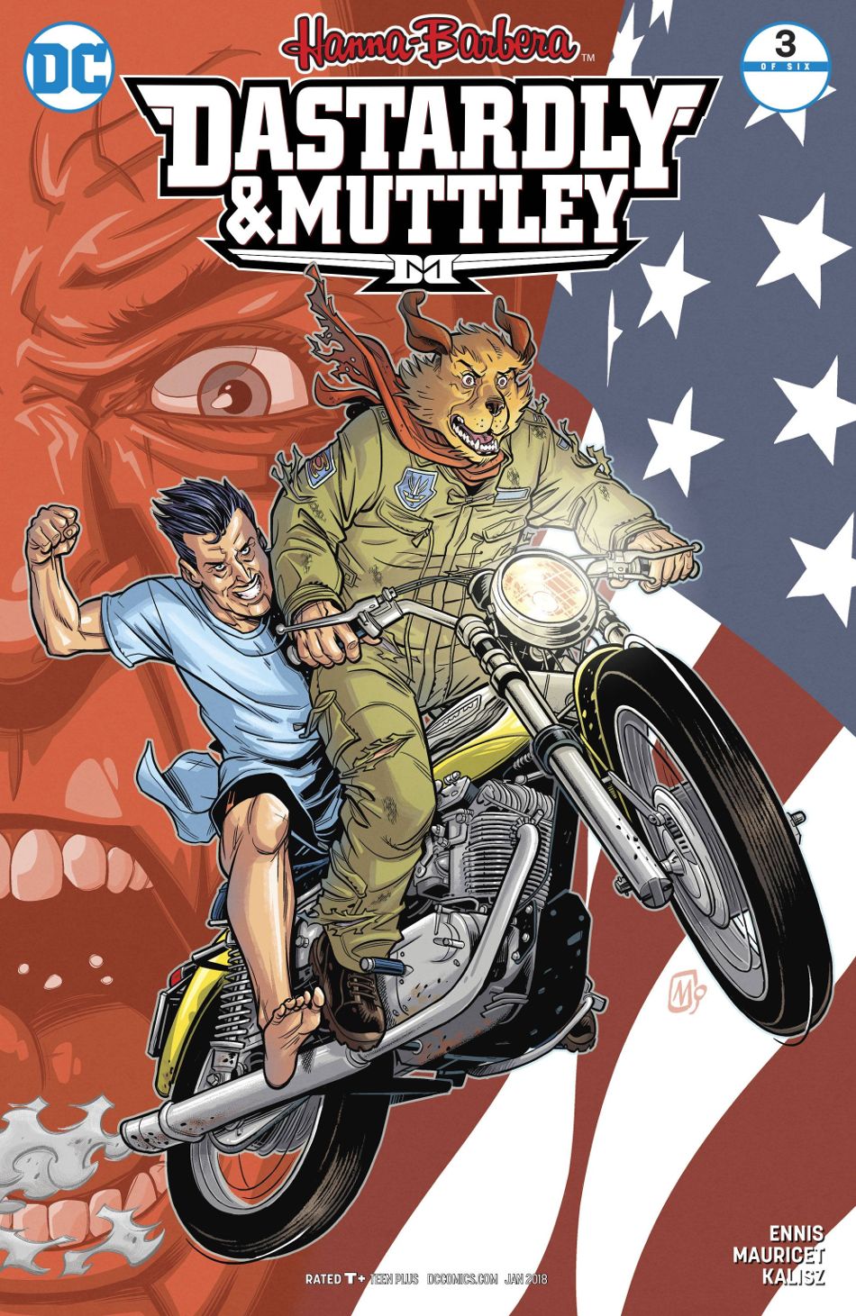 Dastardly and Muttley # 3 of 6 (DC Comics 2017)