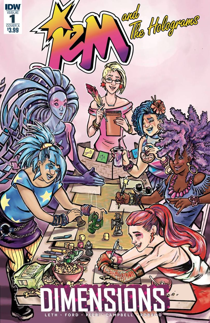 Jem and The Holograms: Dimensions #  1 (IDW Publishing 2017)