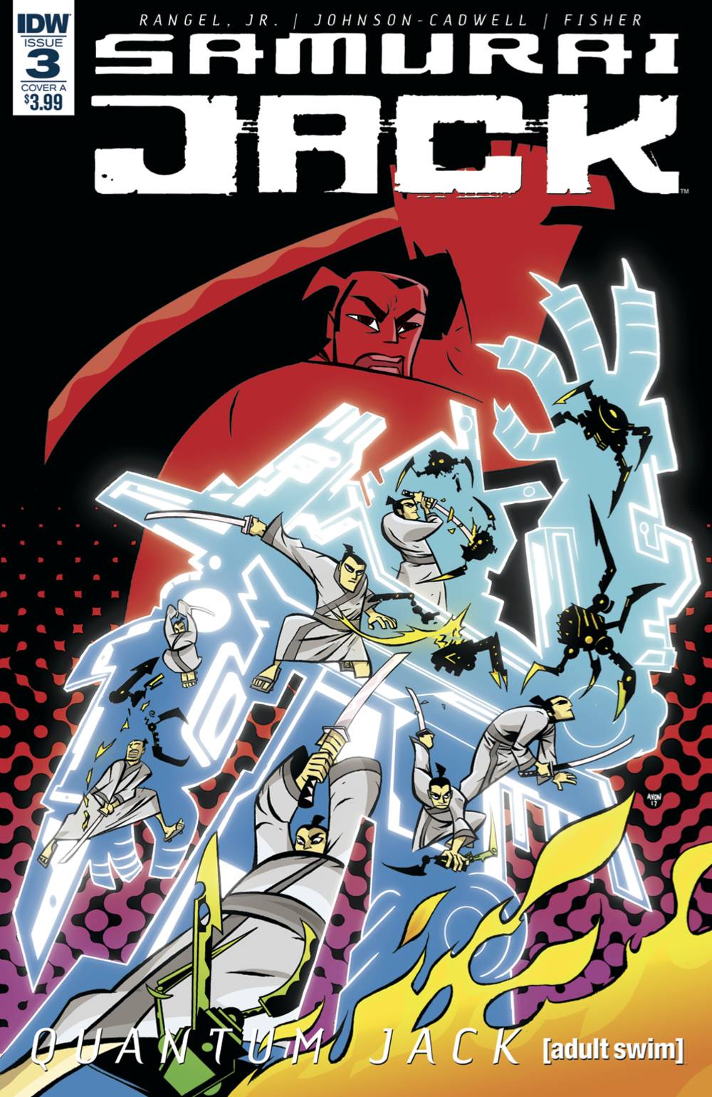 Samurai Jack: Quantum Jack #  3 of 5 (IDW Publishing 2017)