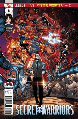 Secret Warriors #  8 (Marvel Comics 2017)
