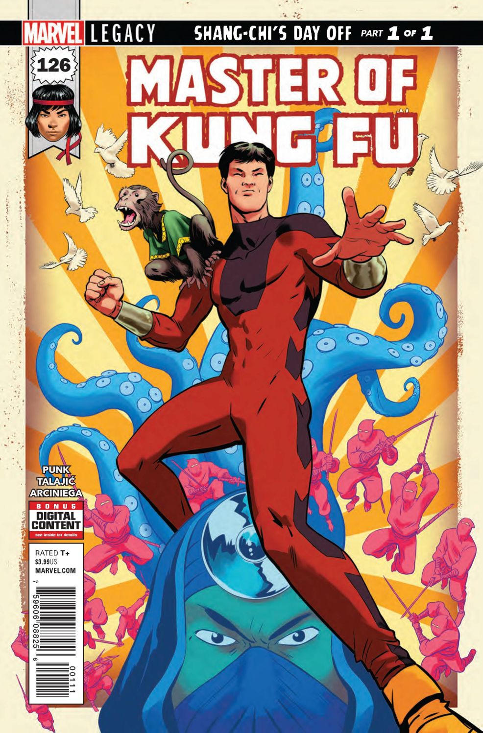 Master of Kung Fu # 126 (Marvel Comics 2017)