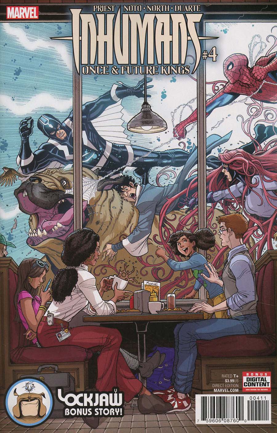Inhumans Once And Future Kings #  4 (Marvel Comics 2017)