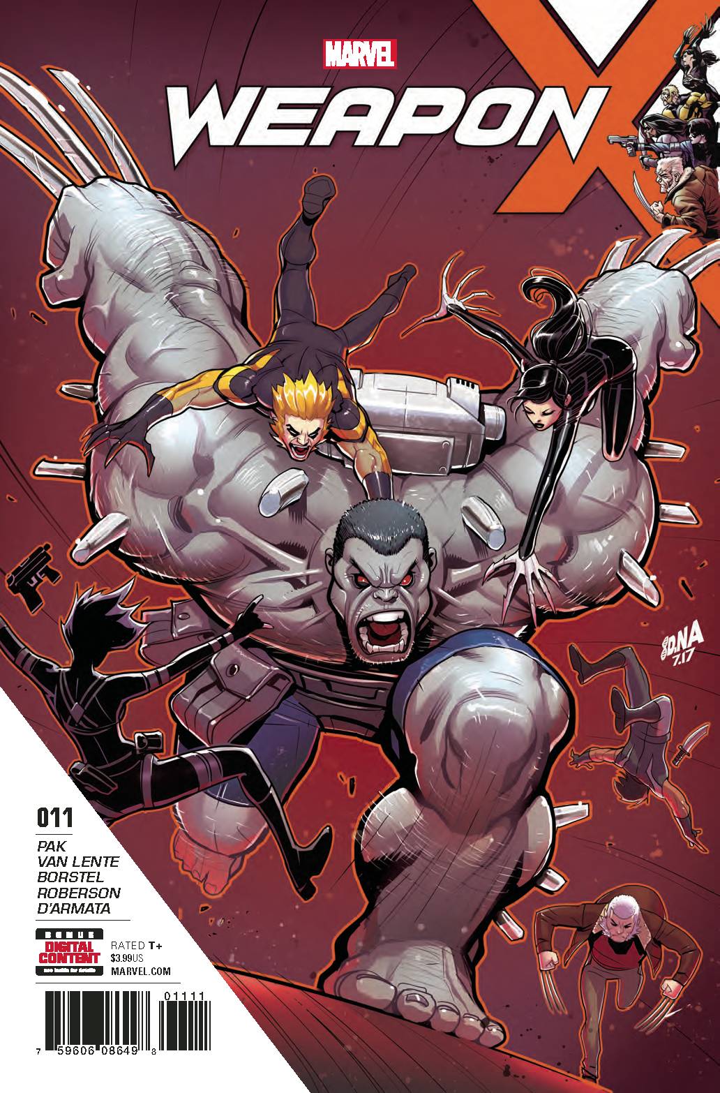 Weapon X # 11 (Marvel Comics 2017)