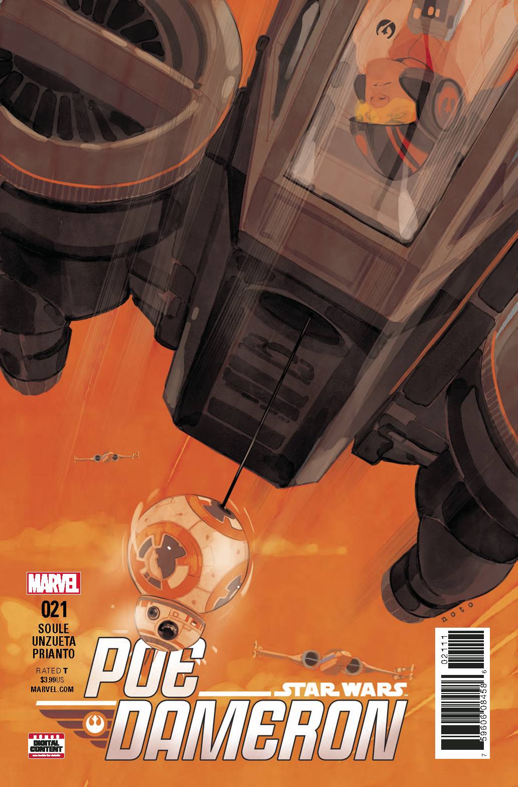 Star Wars: Poe Dameron # 21 (Marvel Comics 2017)