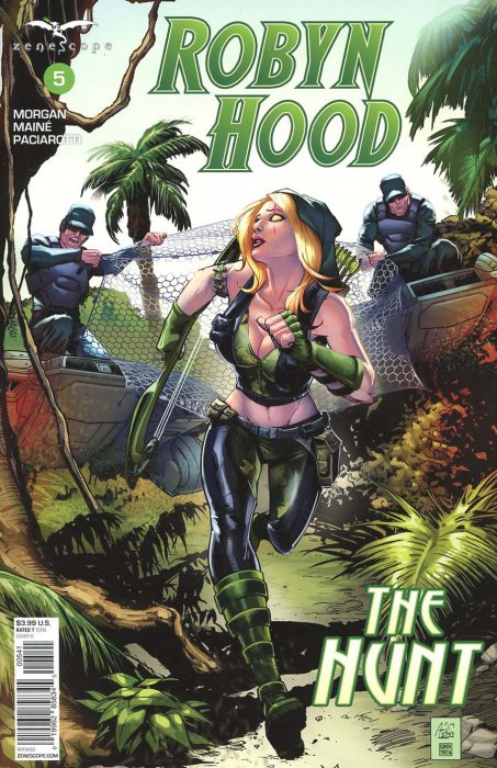 Robyn Hood, The Hunt #  5 (Zenescope Comics 2017) Antony Spay Cover