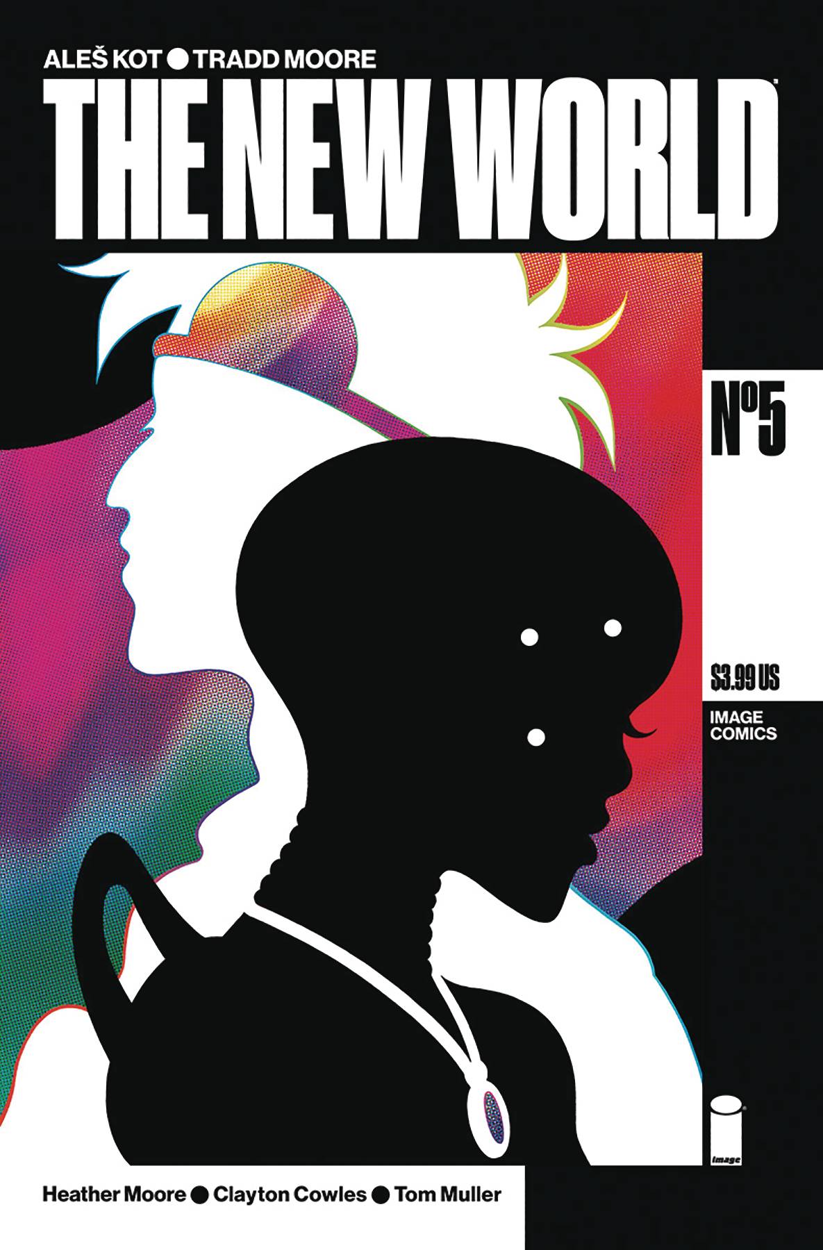 New World #  5 of 5 (Image Comics 2018)