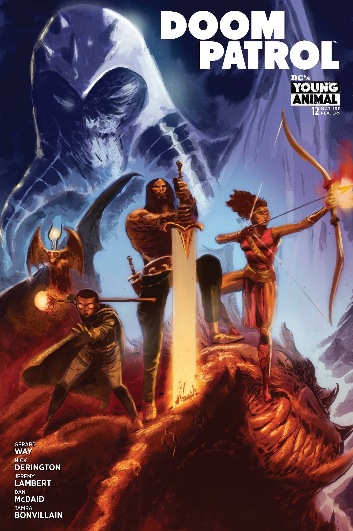 Doom Patrol # 12 (DC Comics 2017) Dan McDaid Variant