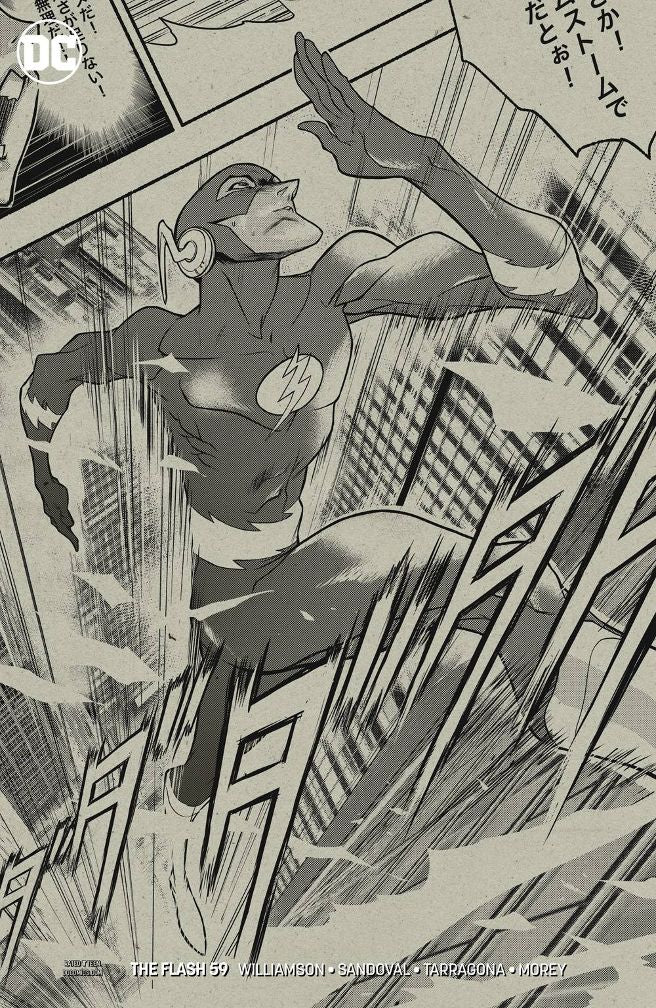 Flash (2018) # 59 (DC Comics 2018) Variant Cover