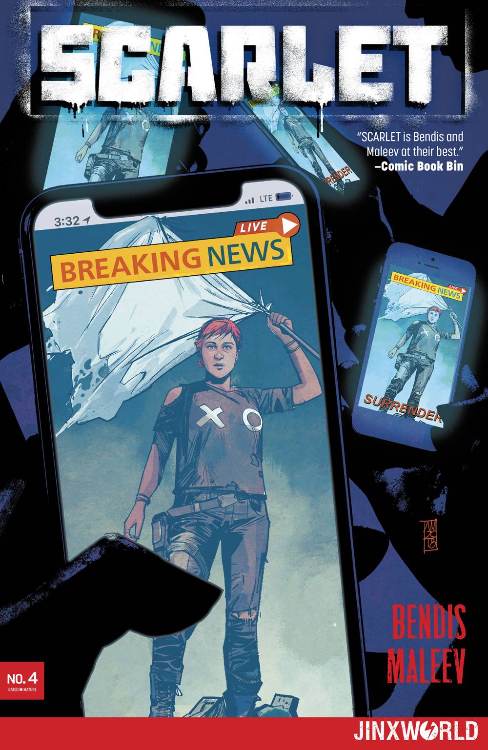 Scarlet #  4 (Jinxworld Comics 2018)
