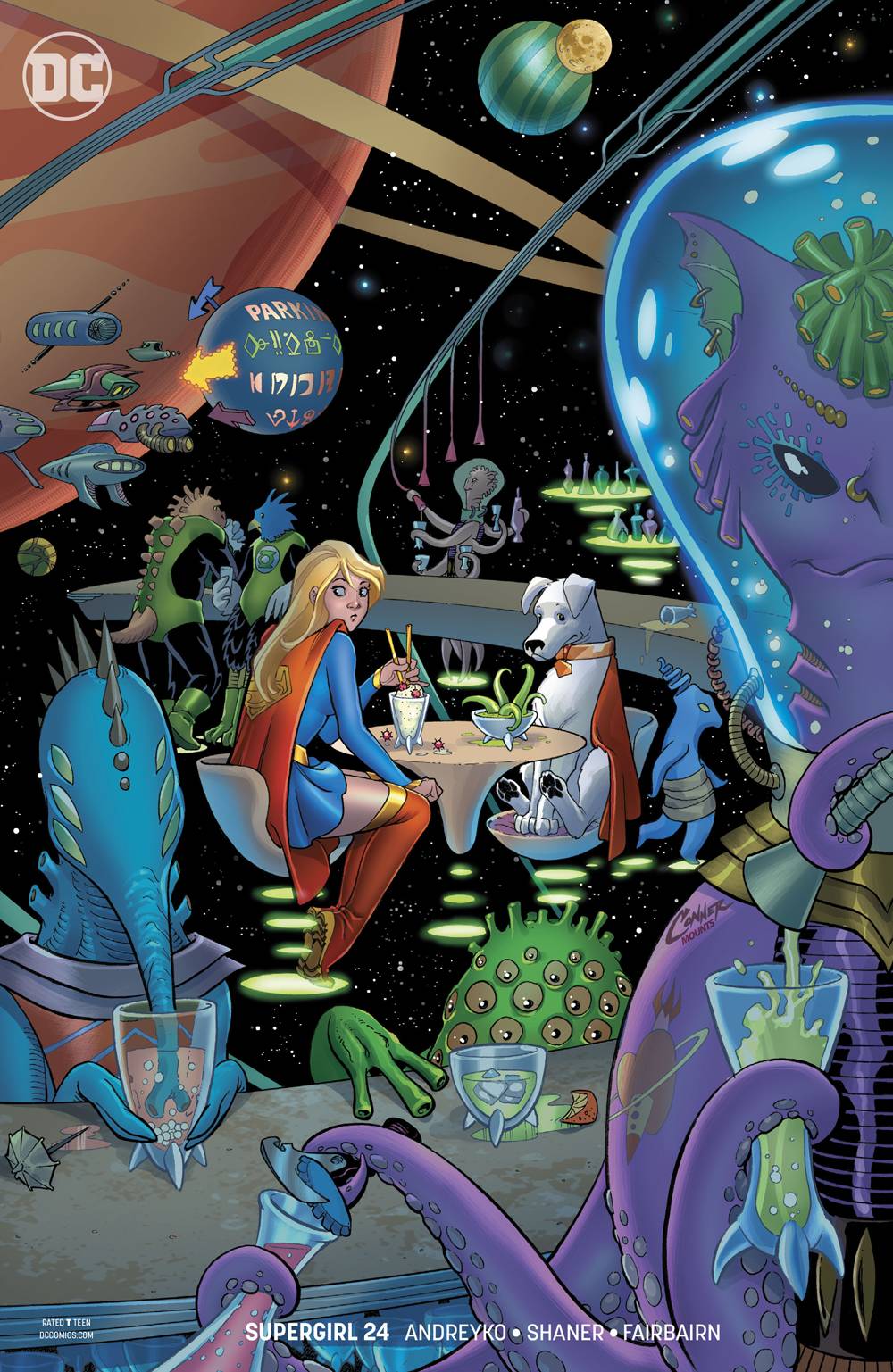 Supergirl # 24 (DC Comics 2018) Amanda Conner Variant Cover