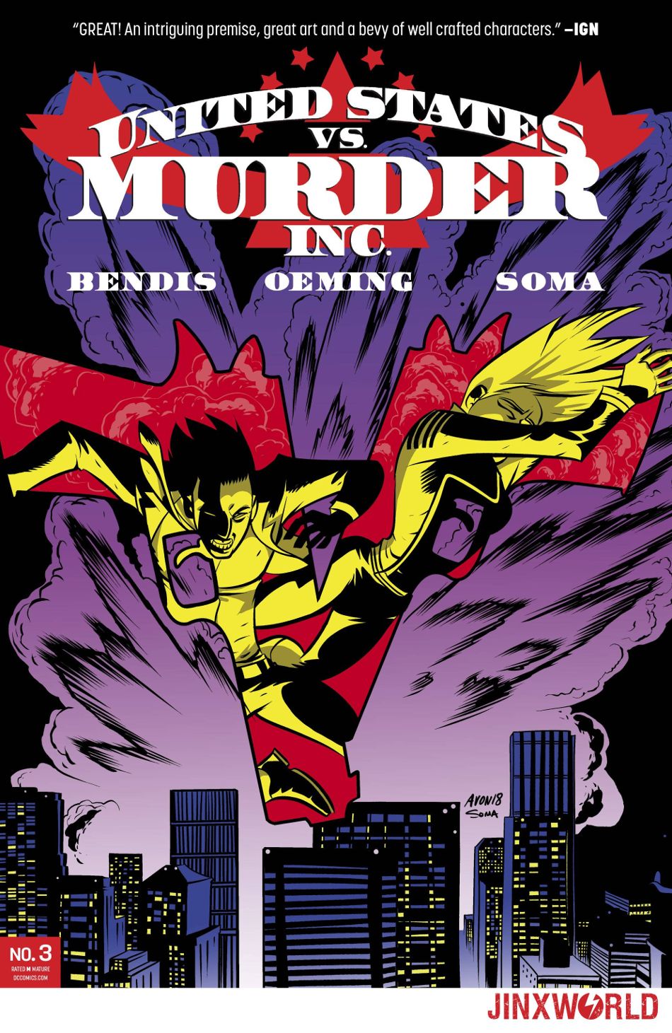United States vs Murder Inc # 3 (Jinxworld Comics 2014)