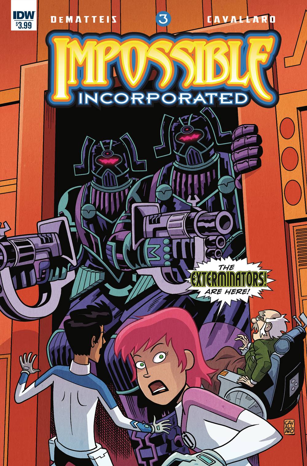 Impossible Incorporated #  3 of 5 (IDW Publishing 2018)