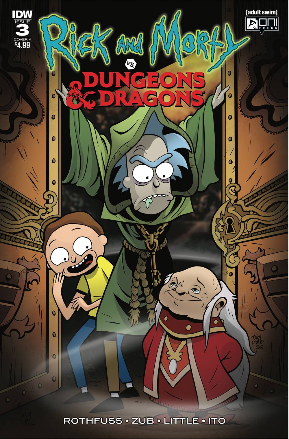 Rick and Morty vs. Dungeons and Dragons # 3 (Oni Press / IDW Publishing 2018)