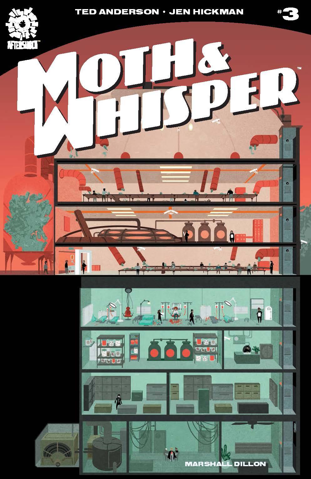 Moth & Whisper #  3 (Aftershock Comics 2018)