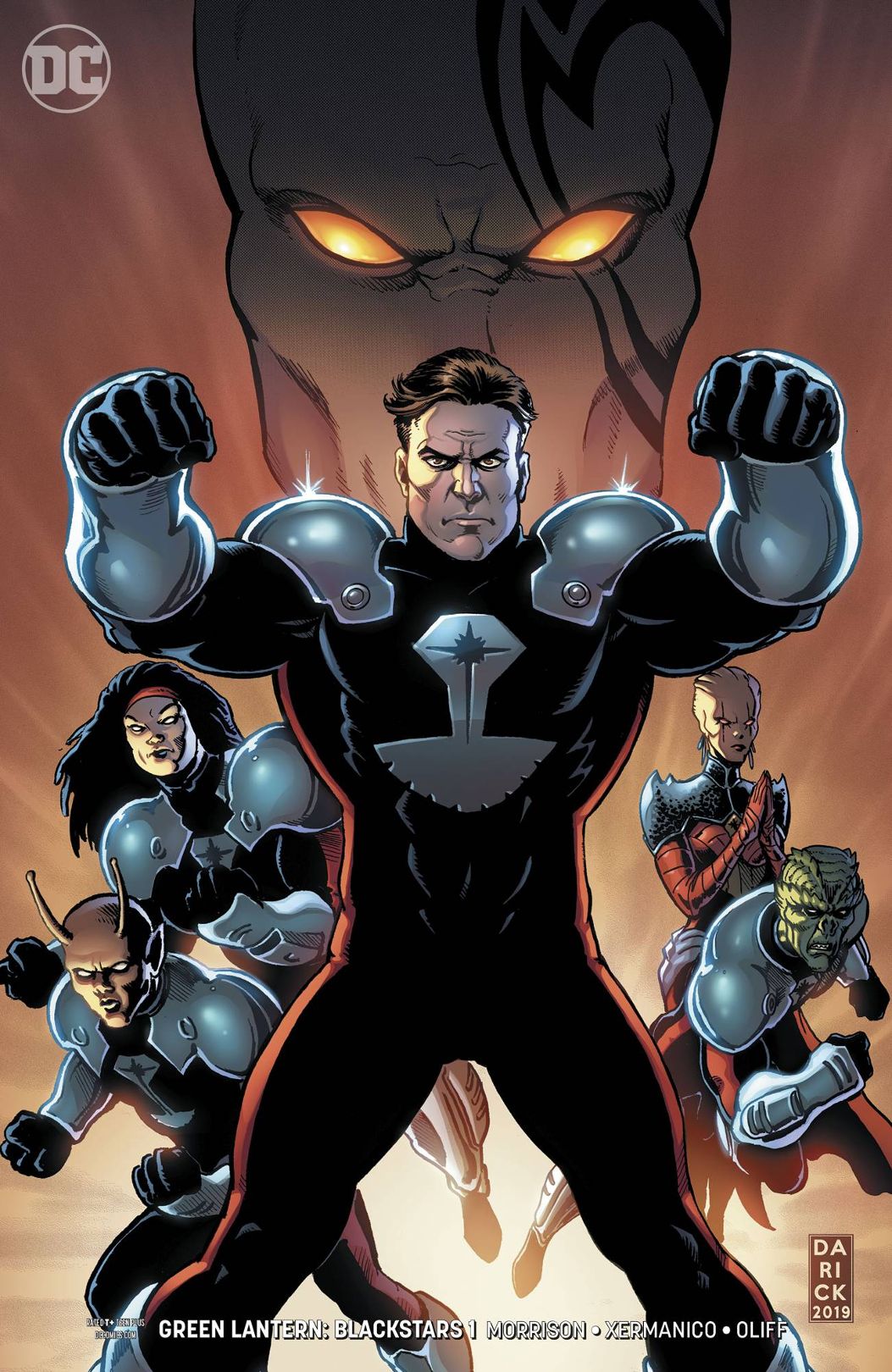 Green Lantern Blackstars #  1 of 3 (DC Comics 2019) Variant Edition