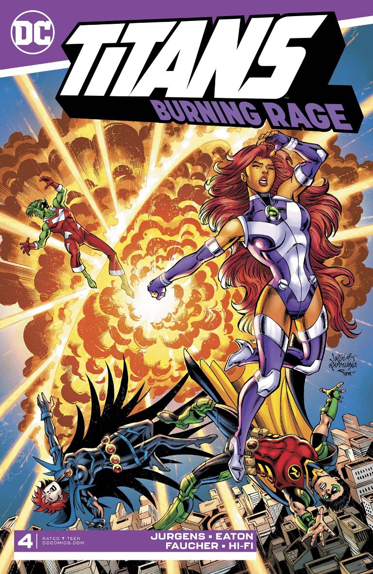 Titans: Burning Rage # 4 (DC Comics 2019)