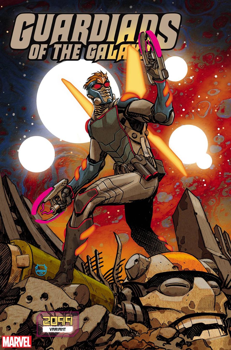 Guardians of The Galaxy, Volume 5 # 11 (Marvel Comics 2019) 2099 Variant Edition