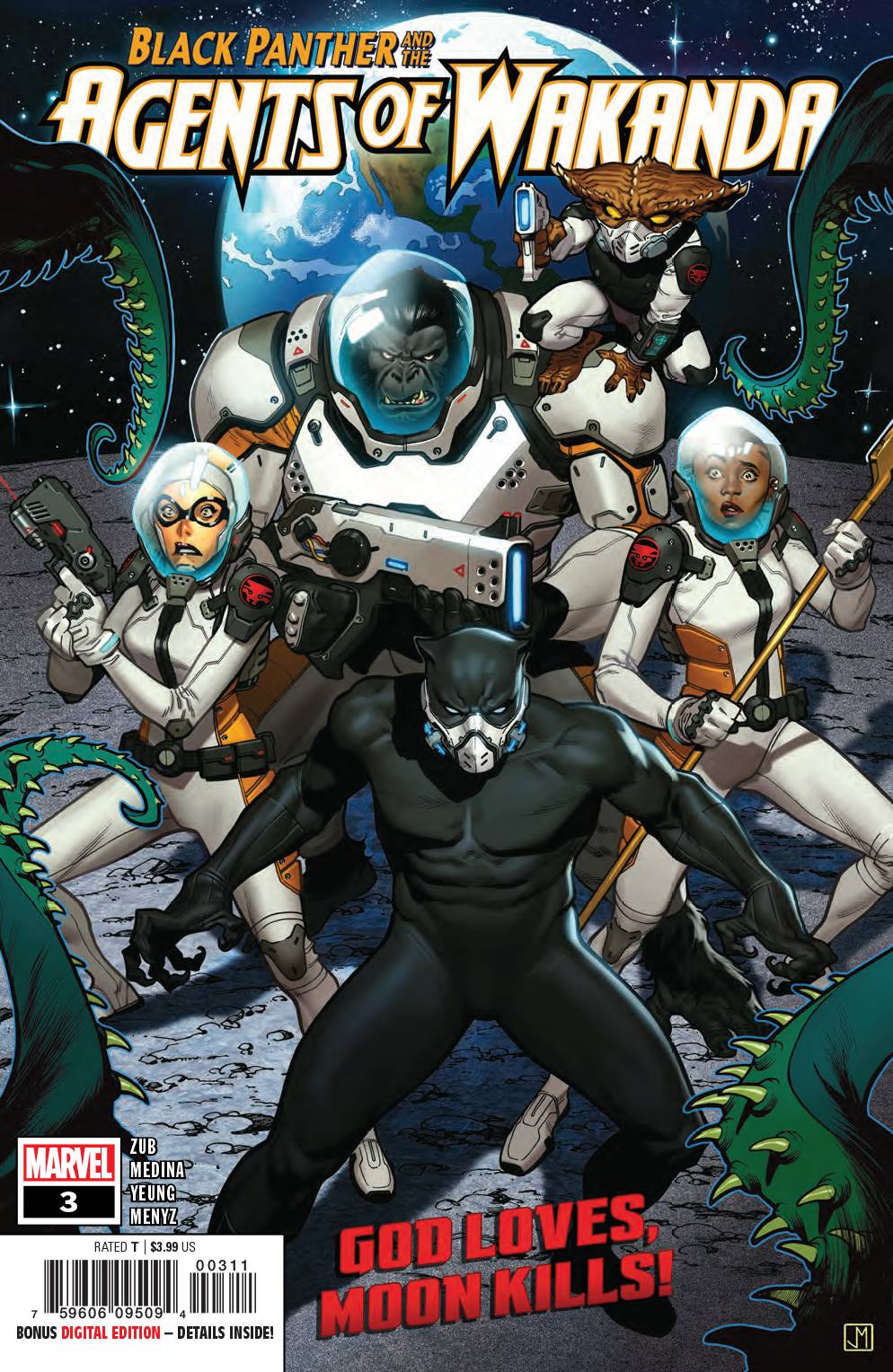 Black Panther And The Agents Of Wakanda #  3 (Marvel Comics 2019)