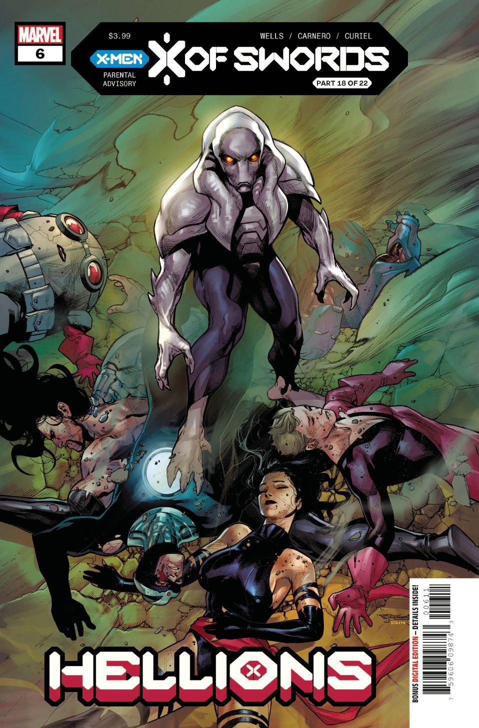 Hellions #  6 (Marvel Comics 2020) DX