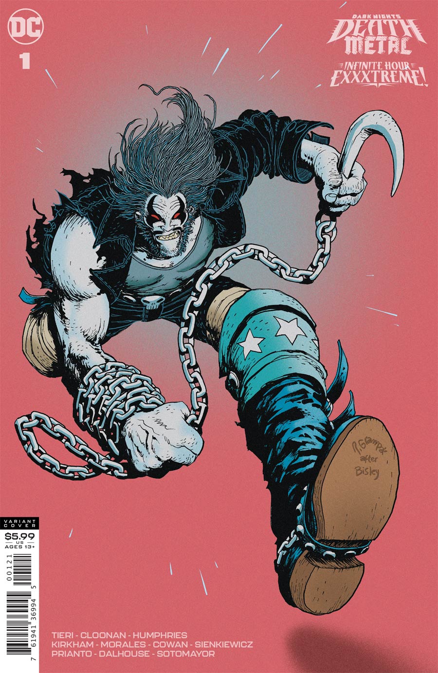 Dark Nights Death Metal Infinite Hours Exxxtreme One-Shot Rafael Grampa Cover