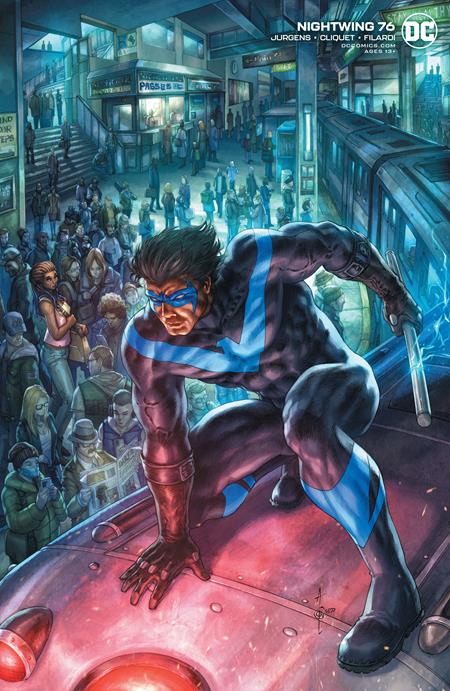 Nightwing # 76 (DC Comics 2020) Alan Quah Variant Cover