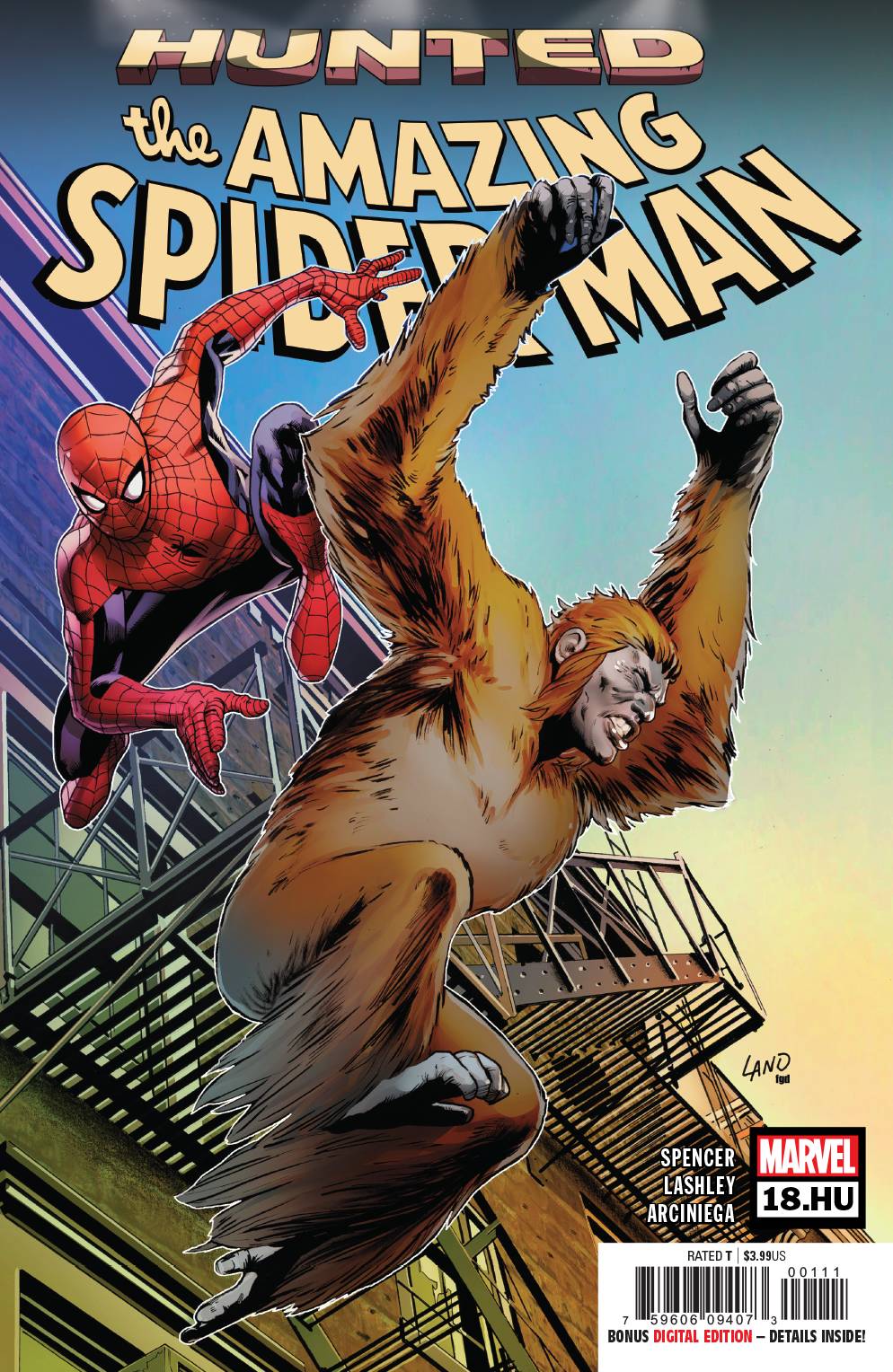 Amazing Spider-Man # 18.HU (Marvel Comics 2019)