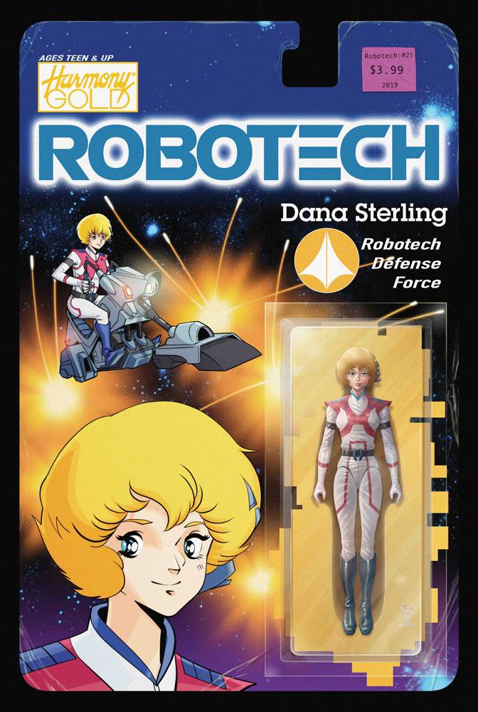 Robotech Remix #  1 (Titan Comics 2019) Action Figure Variant