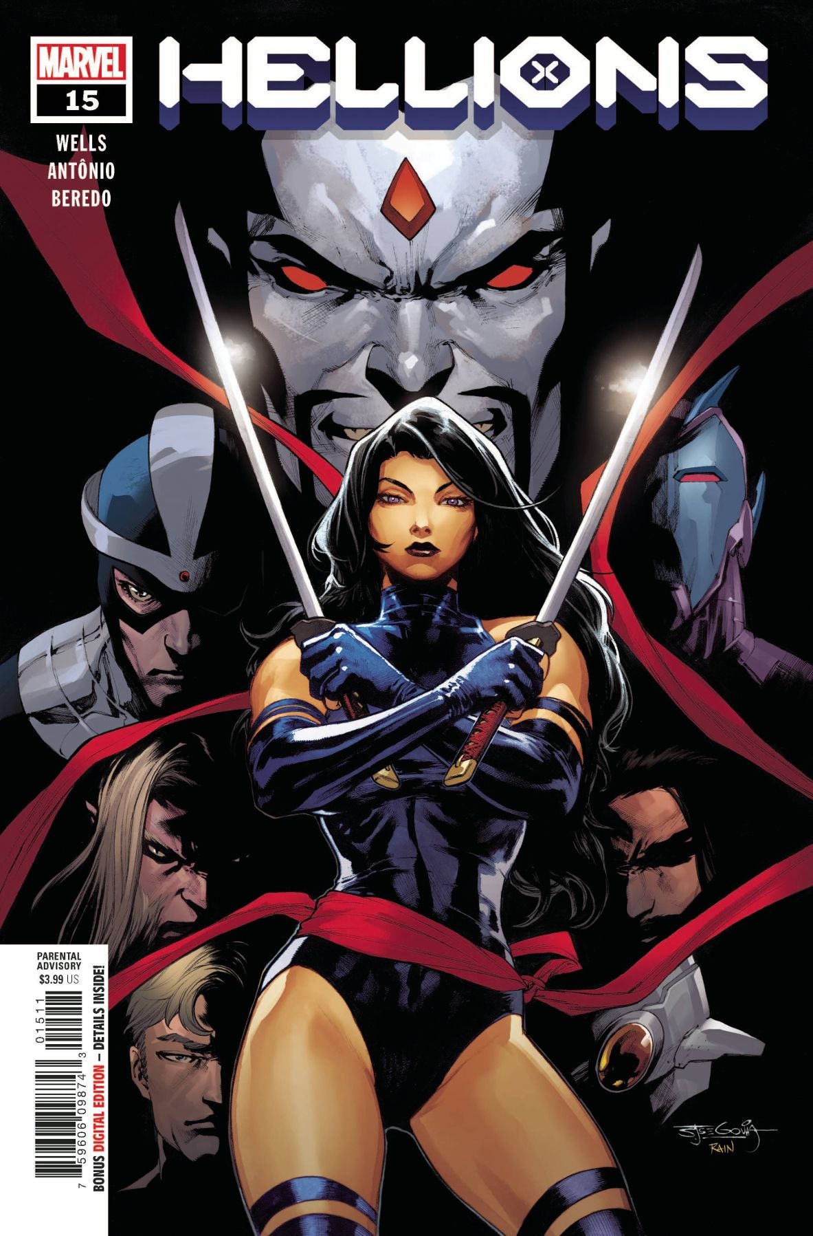 Hellions # 15 (Marvel Comics 2021) DX