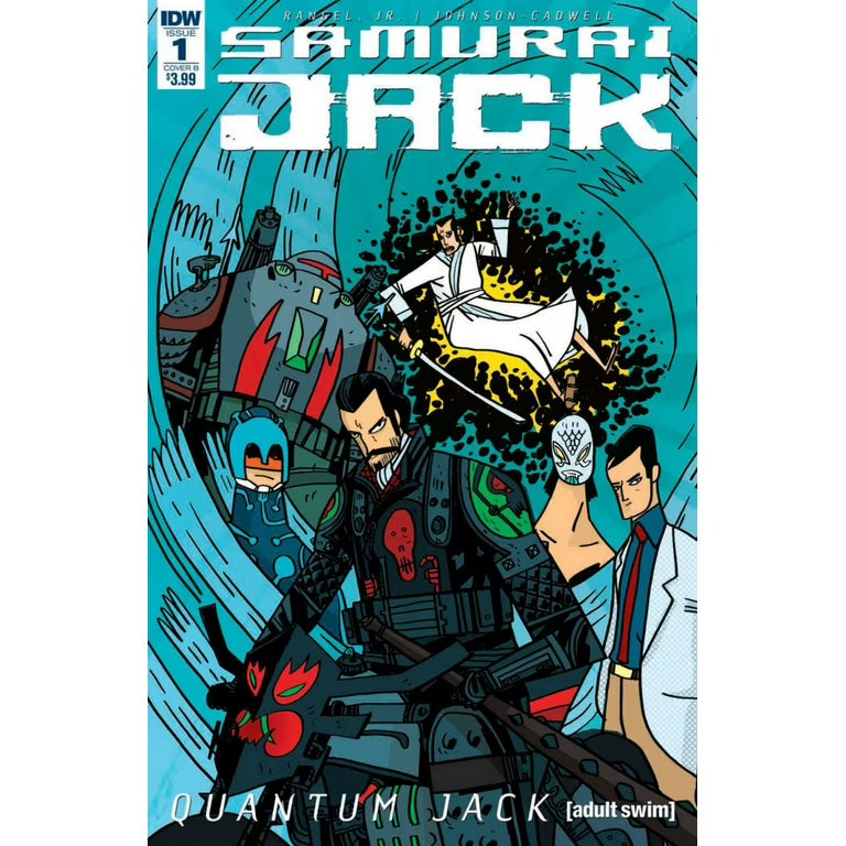 Samurai Jack: Quantum Jack # 1 of 5 - Variant Cover B (IDW Publishing 2017)