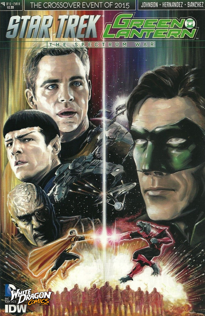 Star Trek/Green Lantern: Spectrum War # 4 - Variant Cover B (IDW/DC Comics 2015)