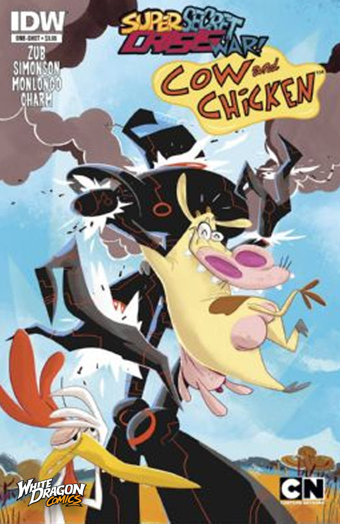 Super Secret Crisis War: Cow and Chicken - One-Shot (IDW Comics 2014)