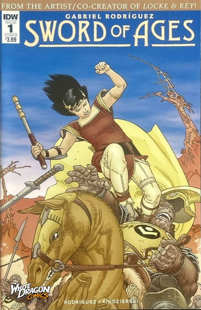 Sword of Ages # 1 (IDW Publishing 2017) Variant Cover B