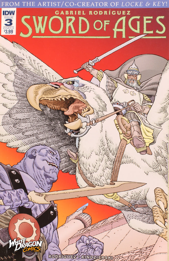 Sword of Ages # 3 (IDW Publishing 2018) Variant Cover B