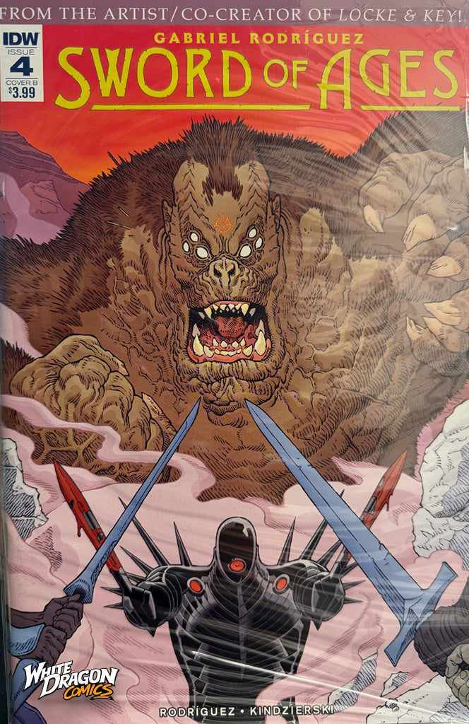 Sword of Ages # 4 (IDW Publishing 2018) Variant Cover B