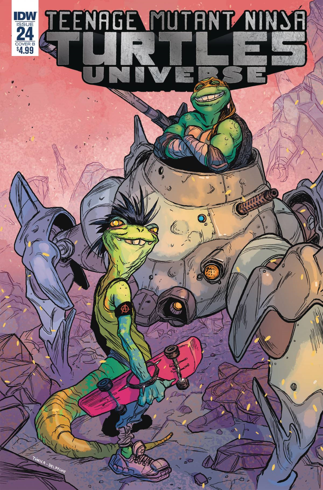 TMNT Universe # 24 (IDW Comics 2018) Variant Cover B