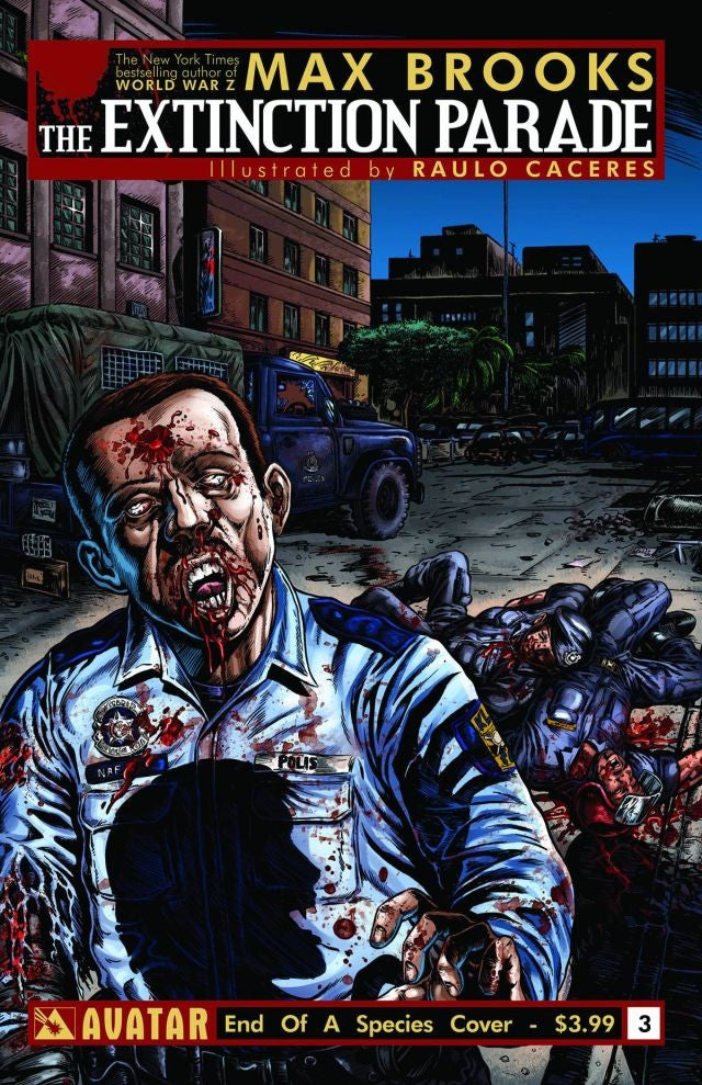 Extinction Parade # 3 (Avatar Comics 2013) End of Species Variant