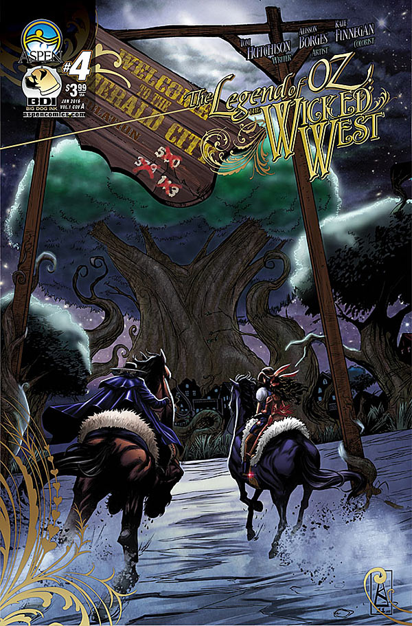 Legend of Oz: The Wicked West # 4 (Aspen/Big Dog Ink Comics 2015)