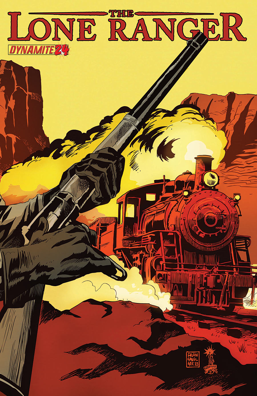 The Lone Ranger # 24 (Dynamite Comics 2014)