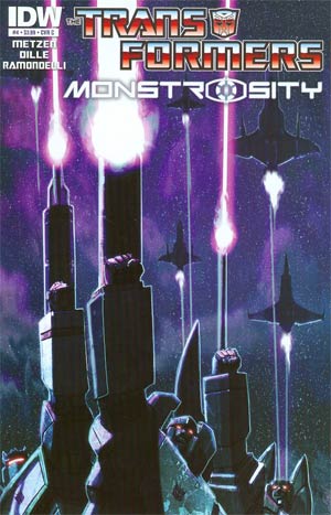 Transformers: Monstrosity # 4 (IDW Comics 2013) Variant Cover C